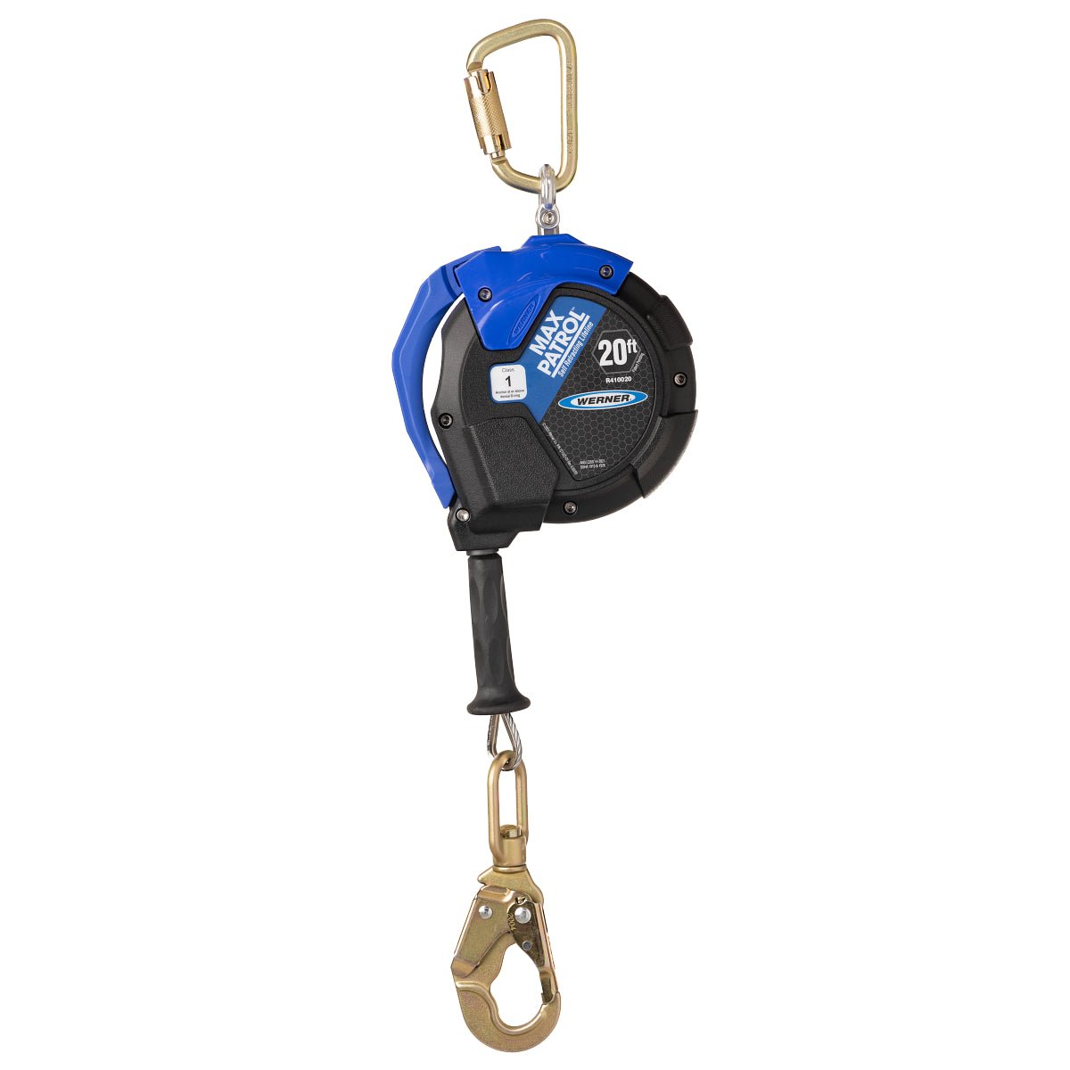 R410020 20FT Max Patrol Self-Retracting Lifeline, Galvanized Cable Hot on Sale