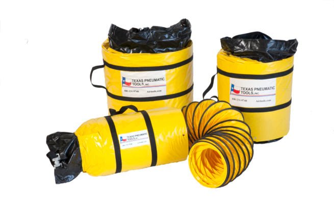 TX-SAC-N-GO-8 – 8″ Ducting w/ Attached Storage Bag Fashion
