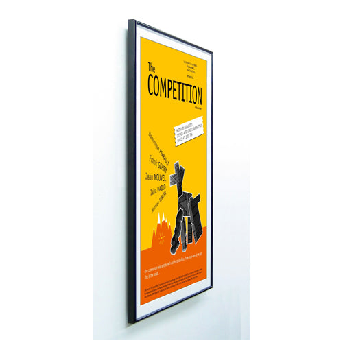 24×30 Picture Frames with Matboard (Classic Metal Poster Display) Fashion
