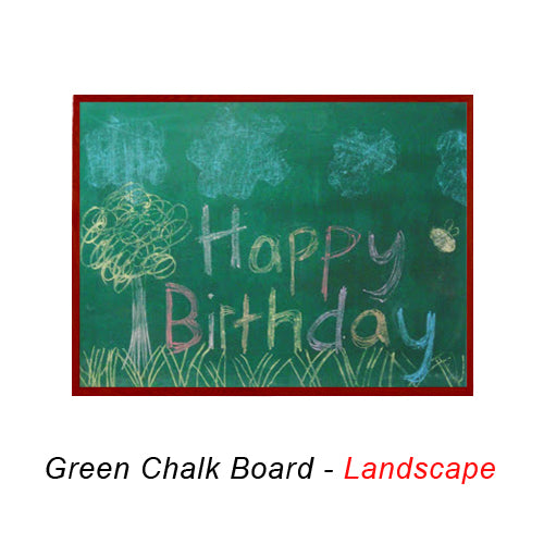 36×48 Magnetic Green Chalk Board with Wood Frame (Porcelain on Steel) Fashion