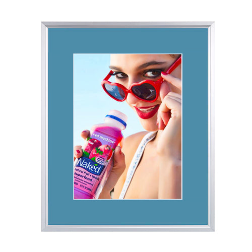 Designer Beveled Slide-In Picture Sign Frames for Posters 20×30 | 4″ Wide Matboard Sale