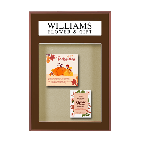 Designer 24 x 36 Metal Bulletin Board SwingFrames with Header & Lights Hot on Sale