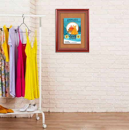 Designer Wood 36″ x 48″ Enclosed Bulletin Board SwingFrames on Sale