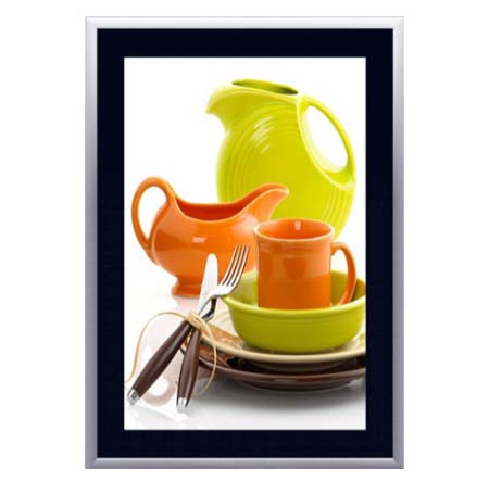 Designer Snap Frames for Posters 8.5×14 (3″ Wide Matboard) Online now