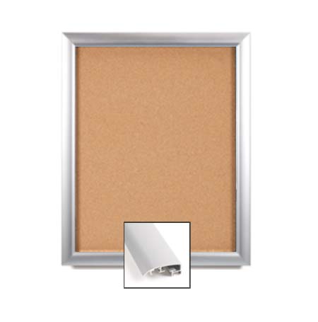 Extra Large 24 x 48 Super Wide-Face Enclosed Bulletin Cork Board SwingFrames Hot on Sale
